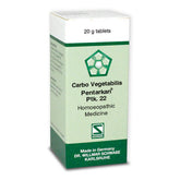 Schwabe Ptk 22 Carbo vegetabilis Pentarkan