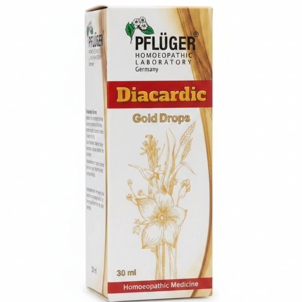 Diacardic Gold Drops by Pflüger – white background product photo