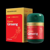 pb paulbrooks Panax Ginseng Capsules 30s – box and bottle