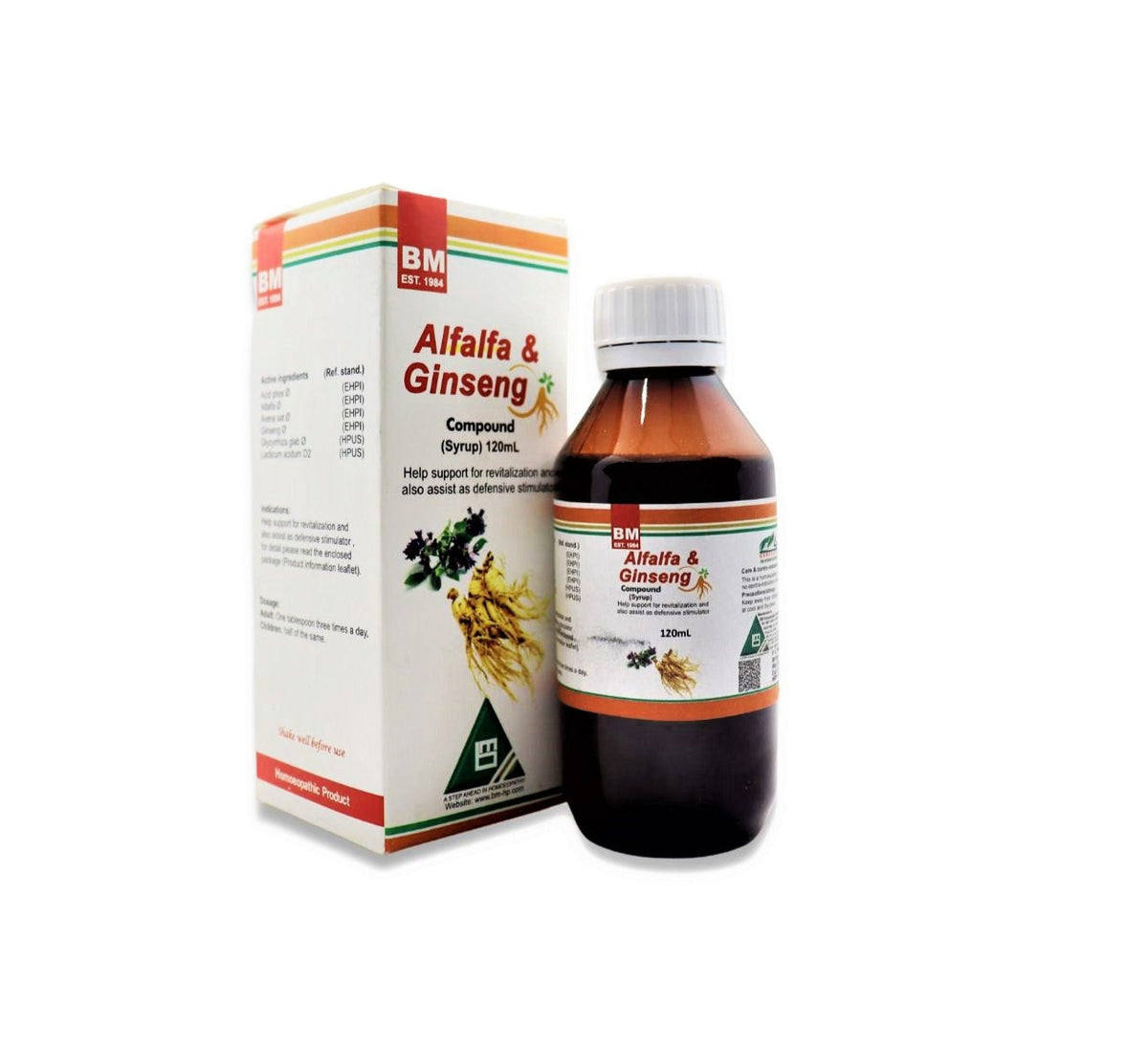 BM Alfalfa & Ginseng Syrup