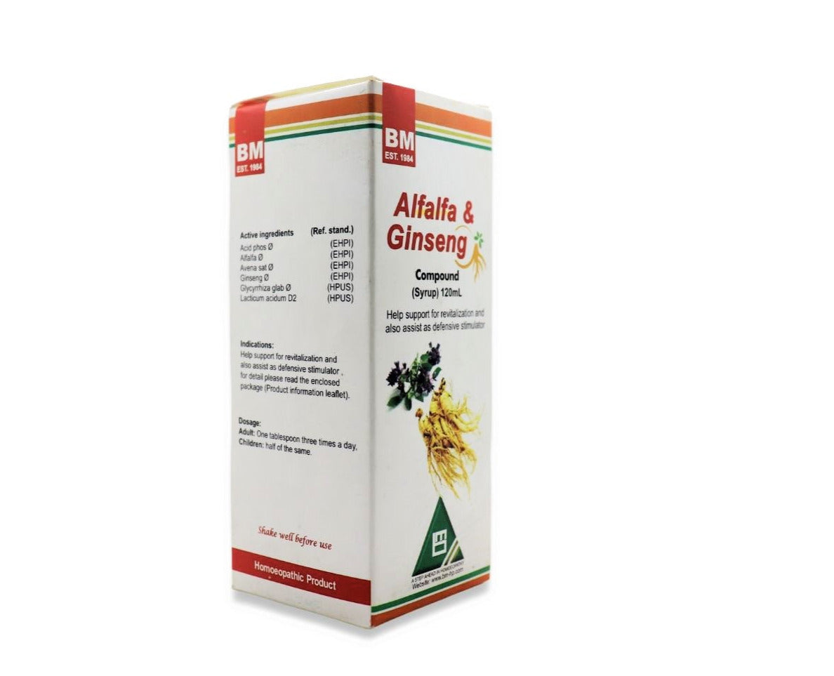 BM Alfalfa & Ginseng Syrup