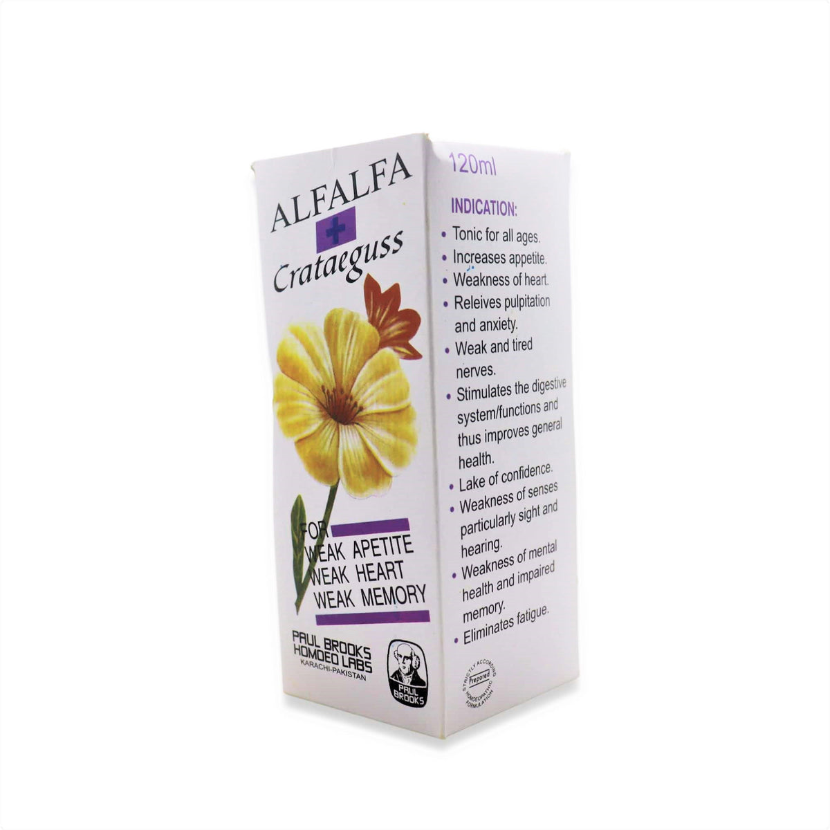 Brooks ALFALFA+CRATAEGUS Syrup