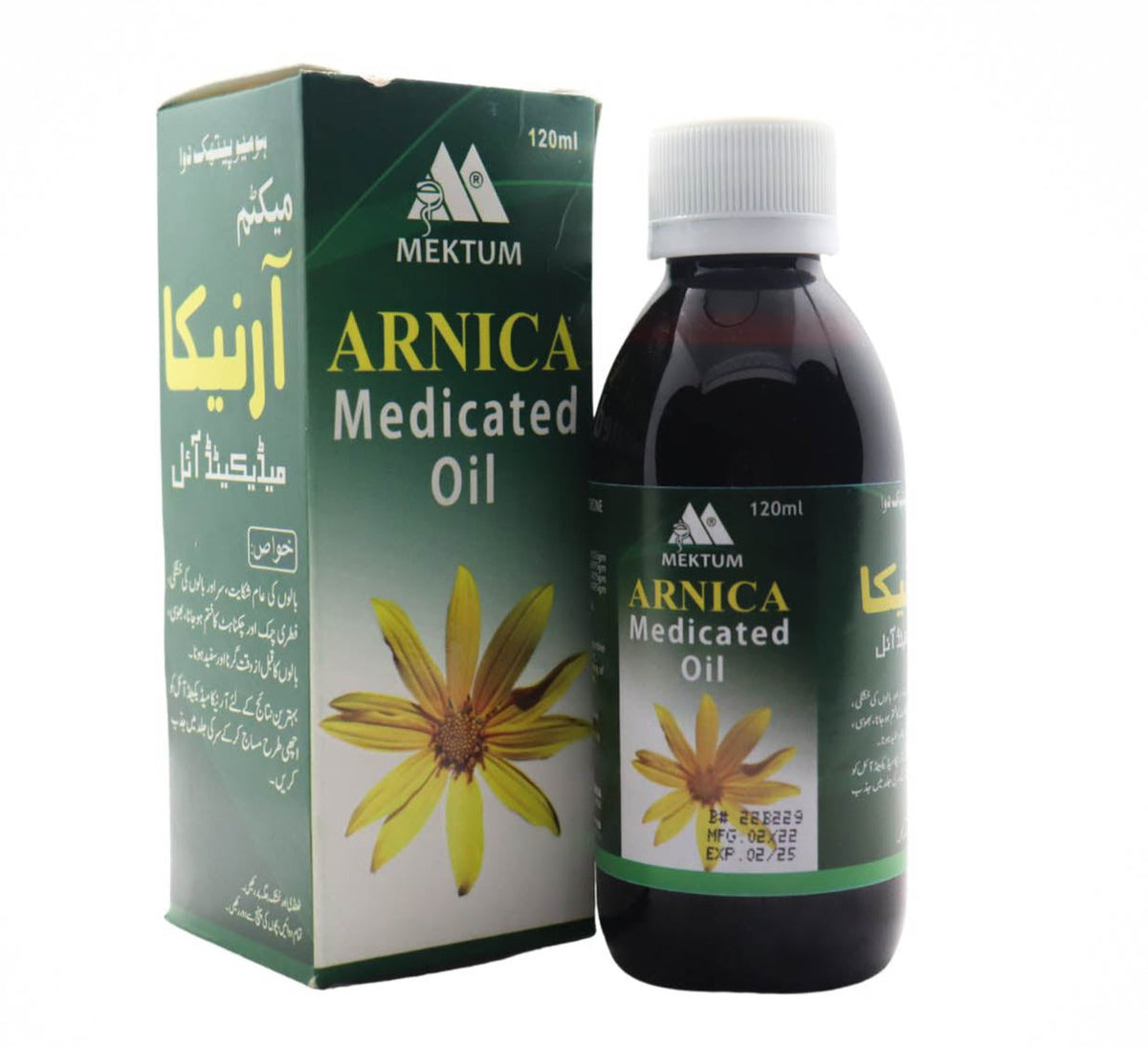 Mektum Arnica Medicated Oil