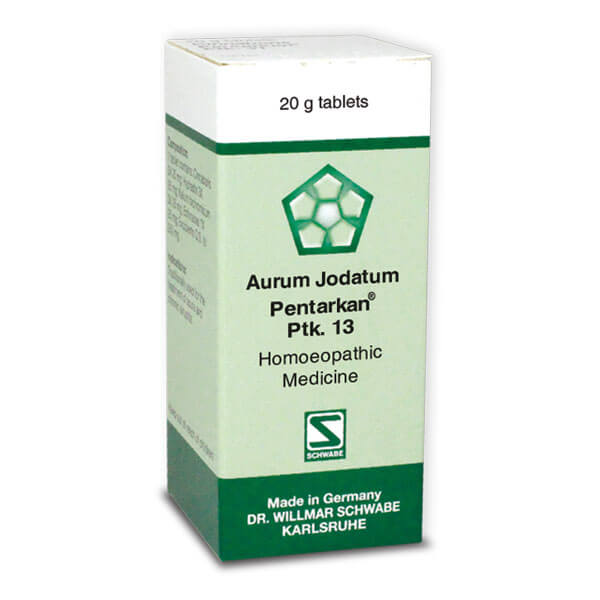 Schwabe Ptk 13 Aurum jodatum Pentarkan