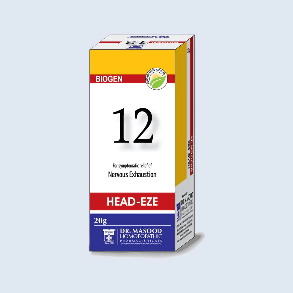 Masood BIOGEN-12 (HEAD-EZE)