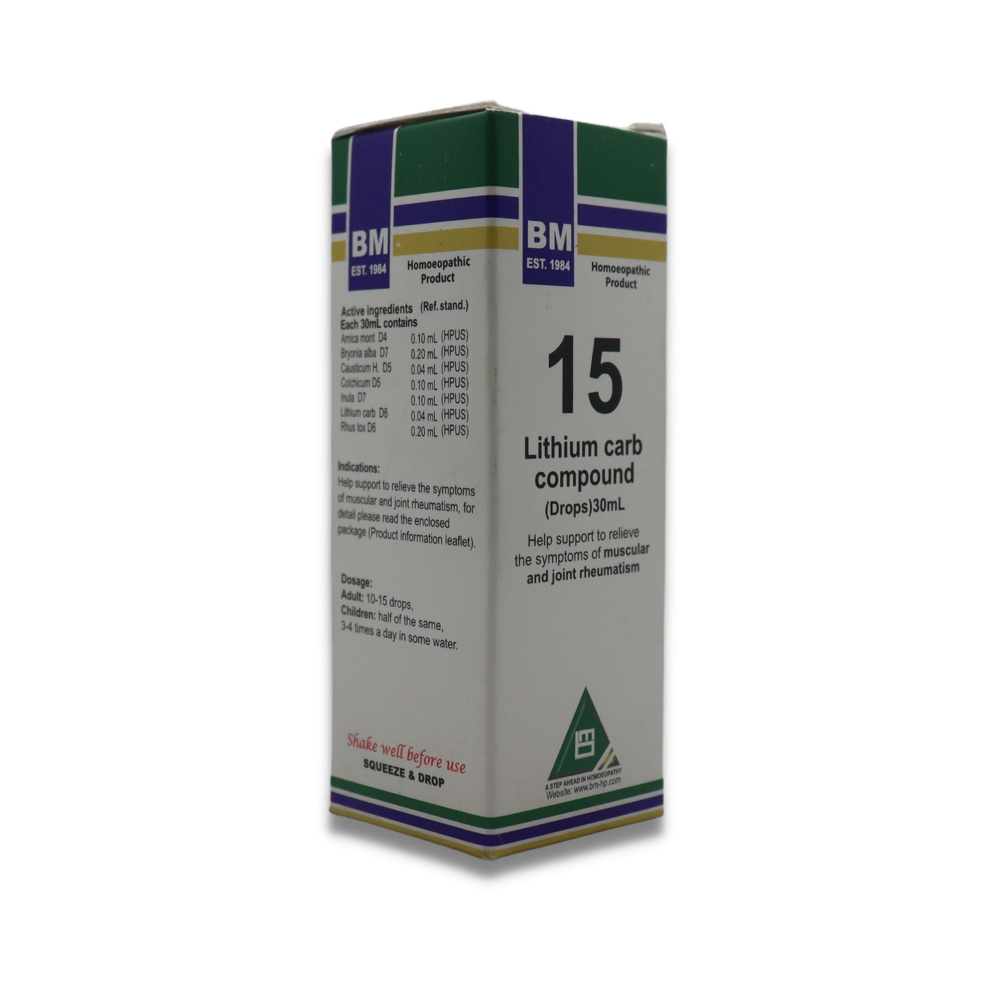 BM 15 Muscular and joint rheumatism