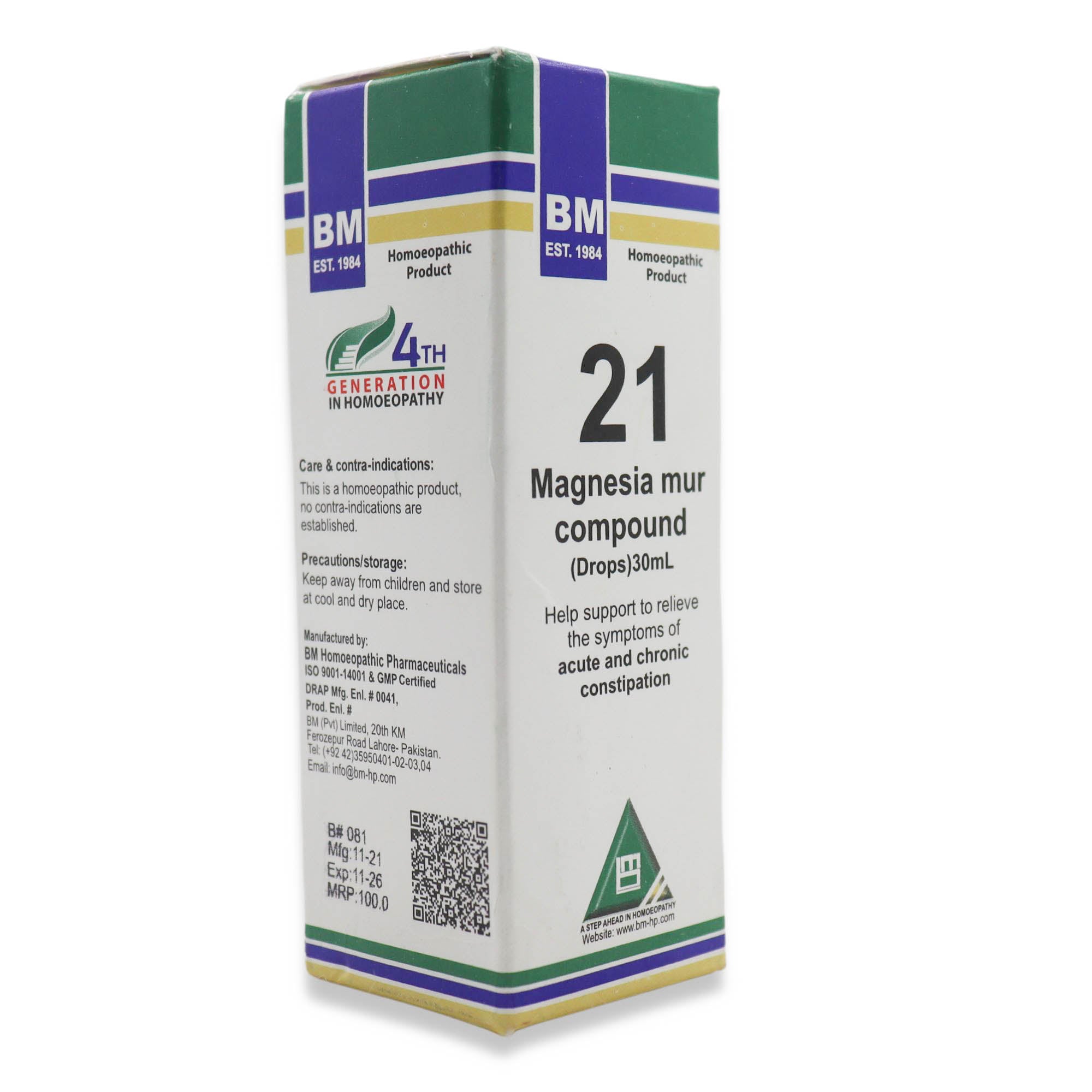 BM 21 Acute and chronic constipation