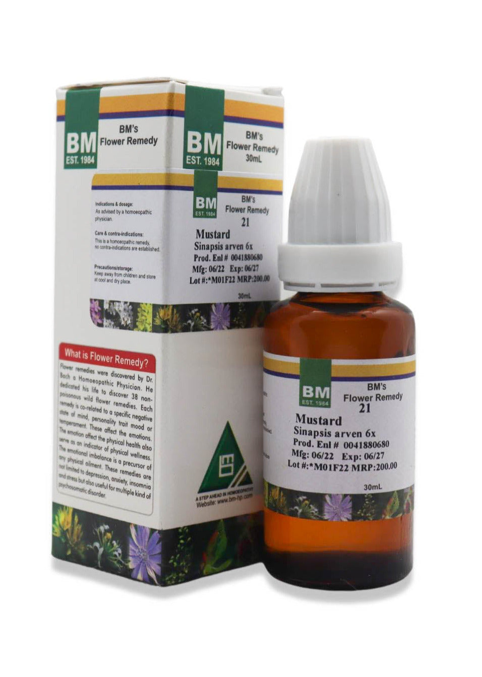 Bm Bach Flower-21	(Mustard)