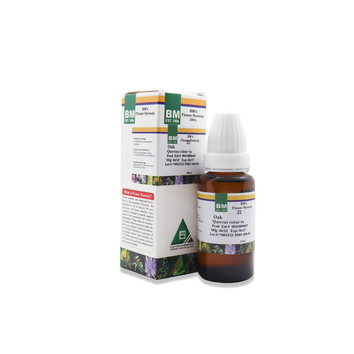 Bm Bach Flower-22	(Oak)