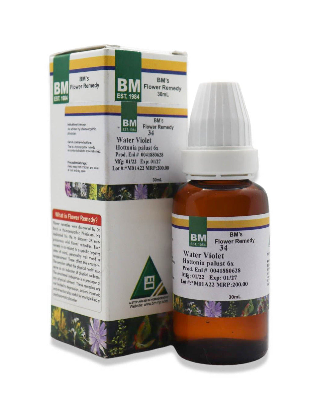 Bm Bach Flower-34 (Water Violet)