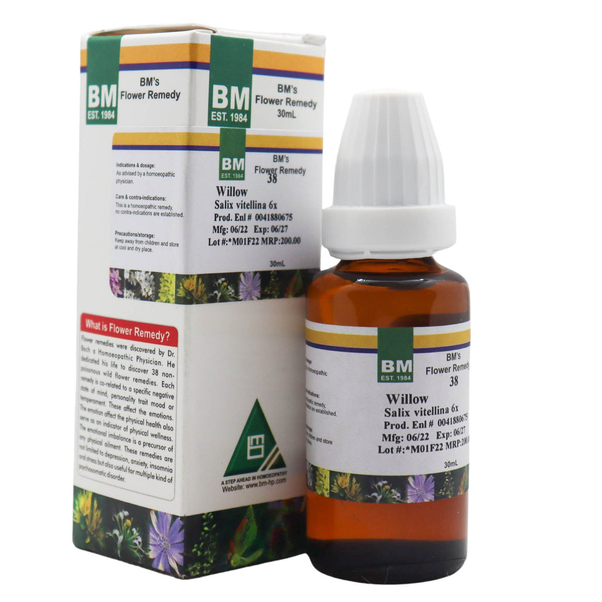 Bm Bach Flower-38	(Willow)