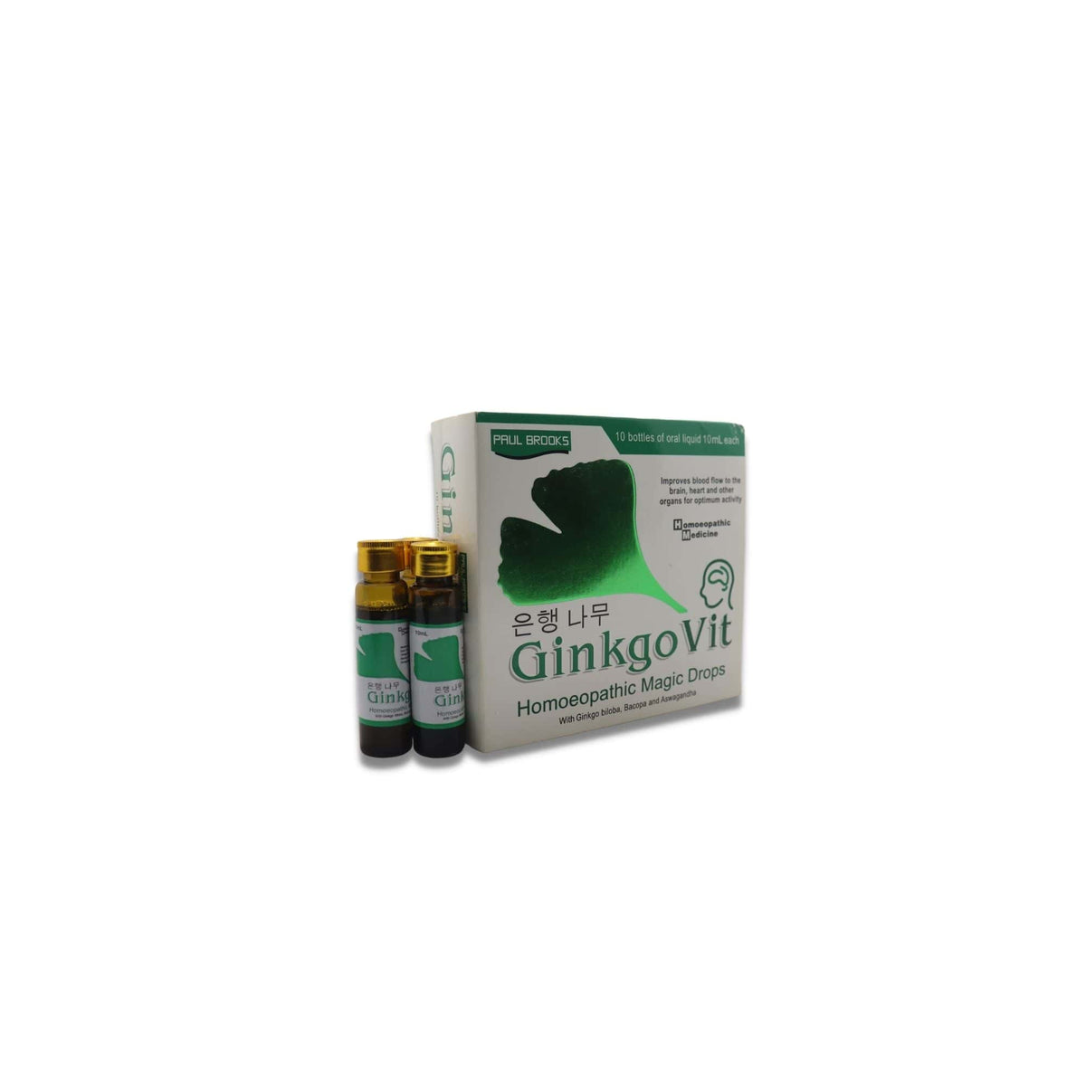 Brooks Ginkgo Vit Oral Ampules & Tablet