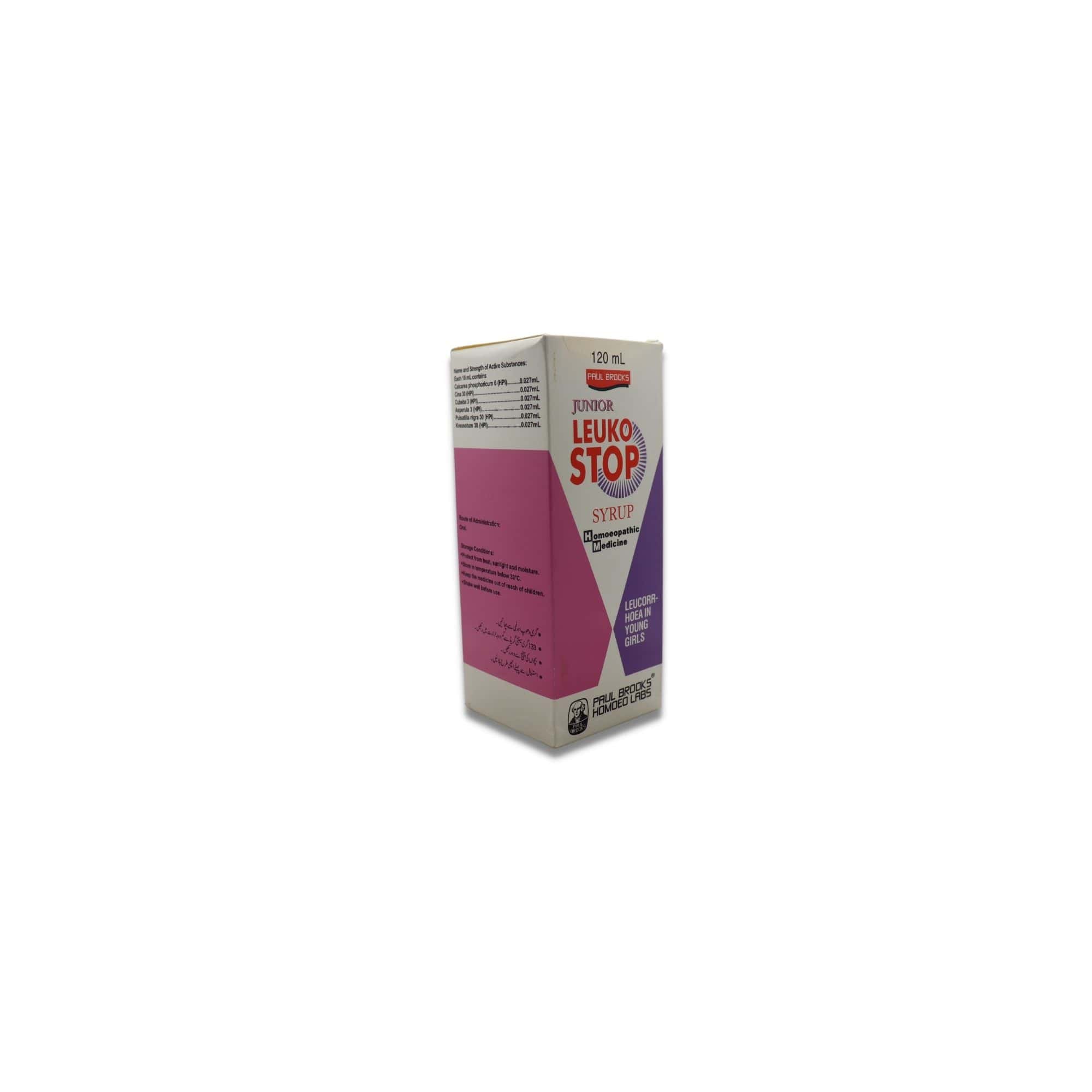 Brooks Leuconol Junior (leuko stop) Syrup