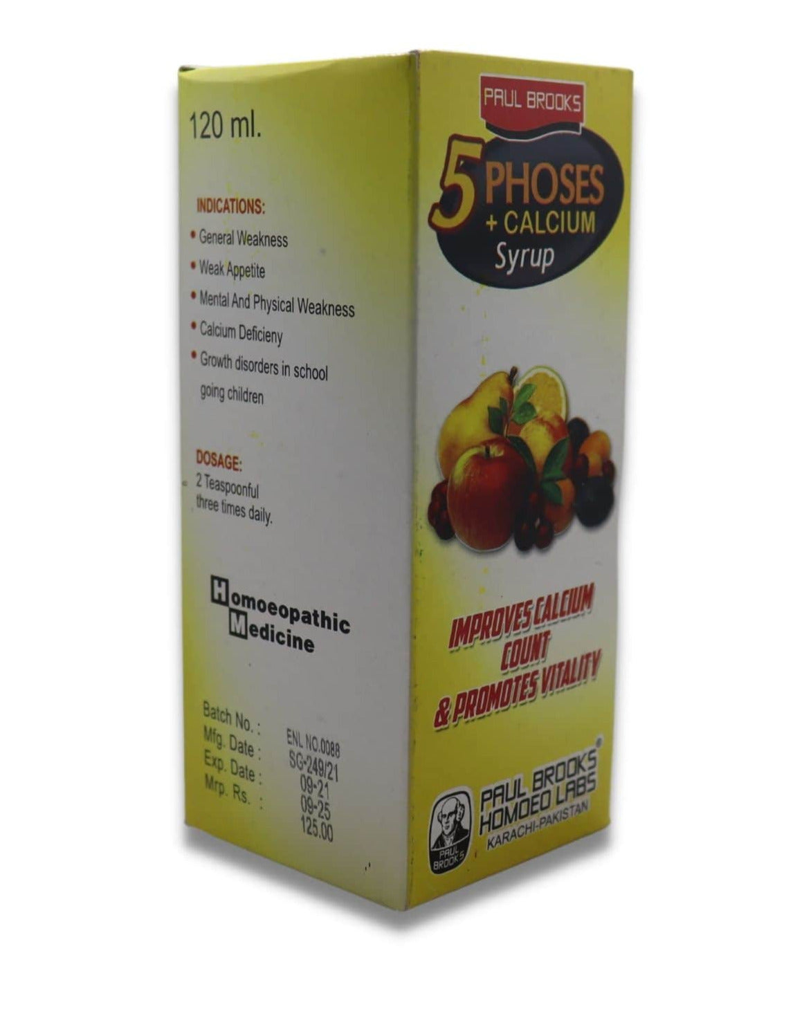 Brooks 5 Phoses+Calcium Syrup