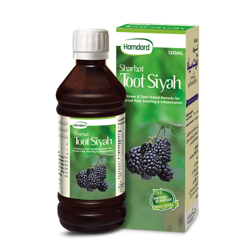 Sharbat Toot Siyah - Hamdard