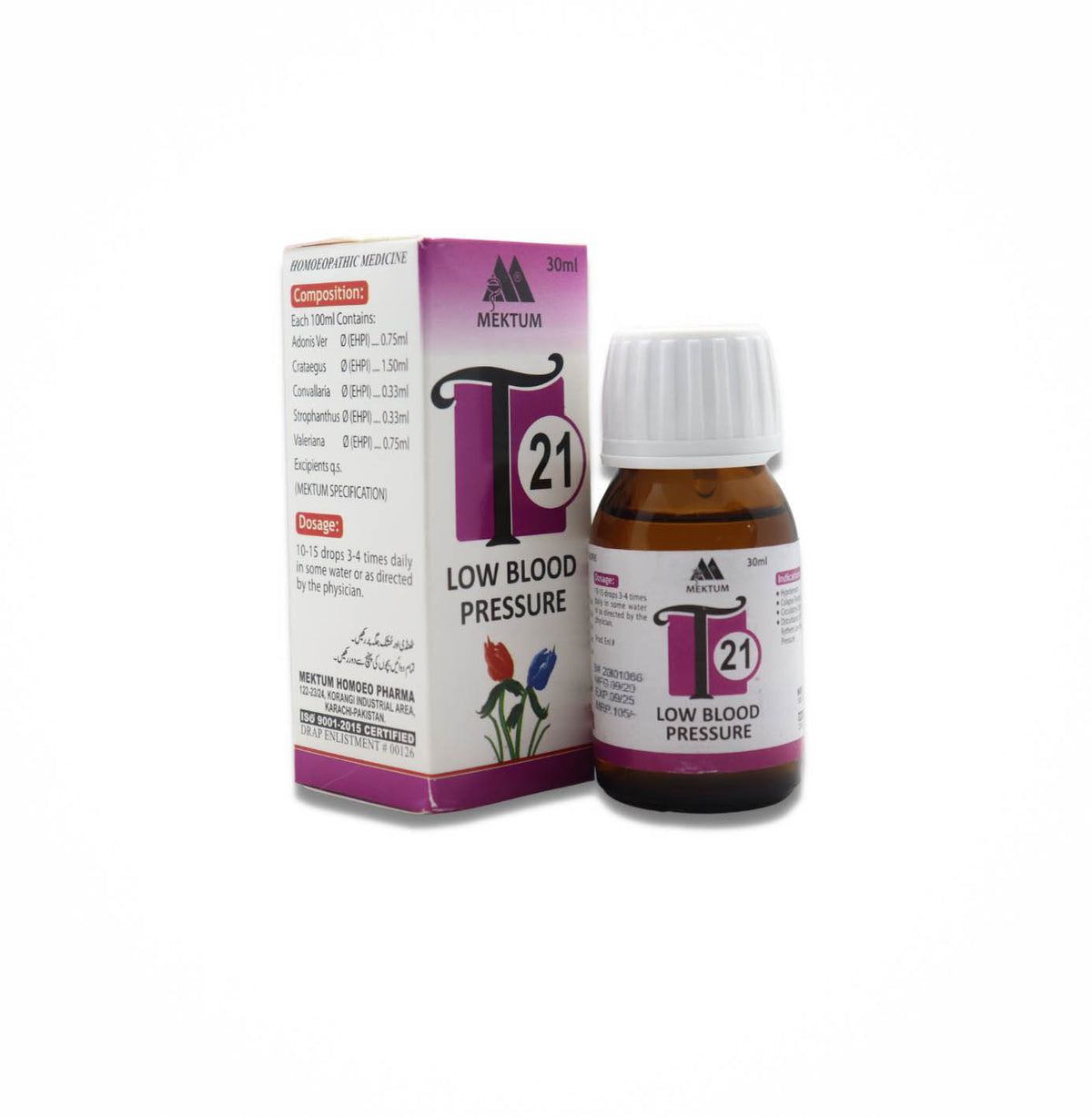 Mektum T 21 – Low Bloood Pressure