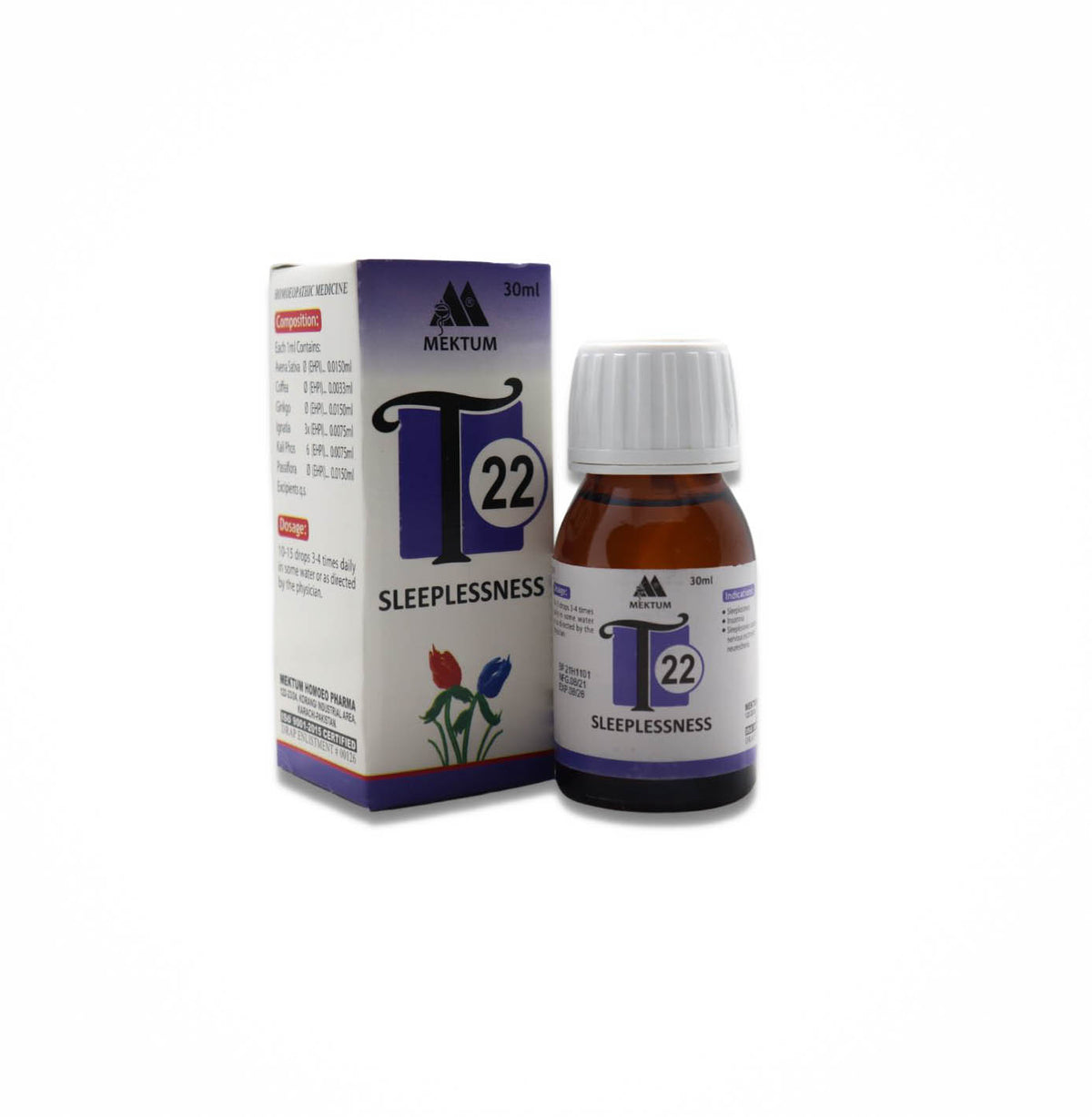 Mektum T 22  Sleeplessness