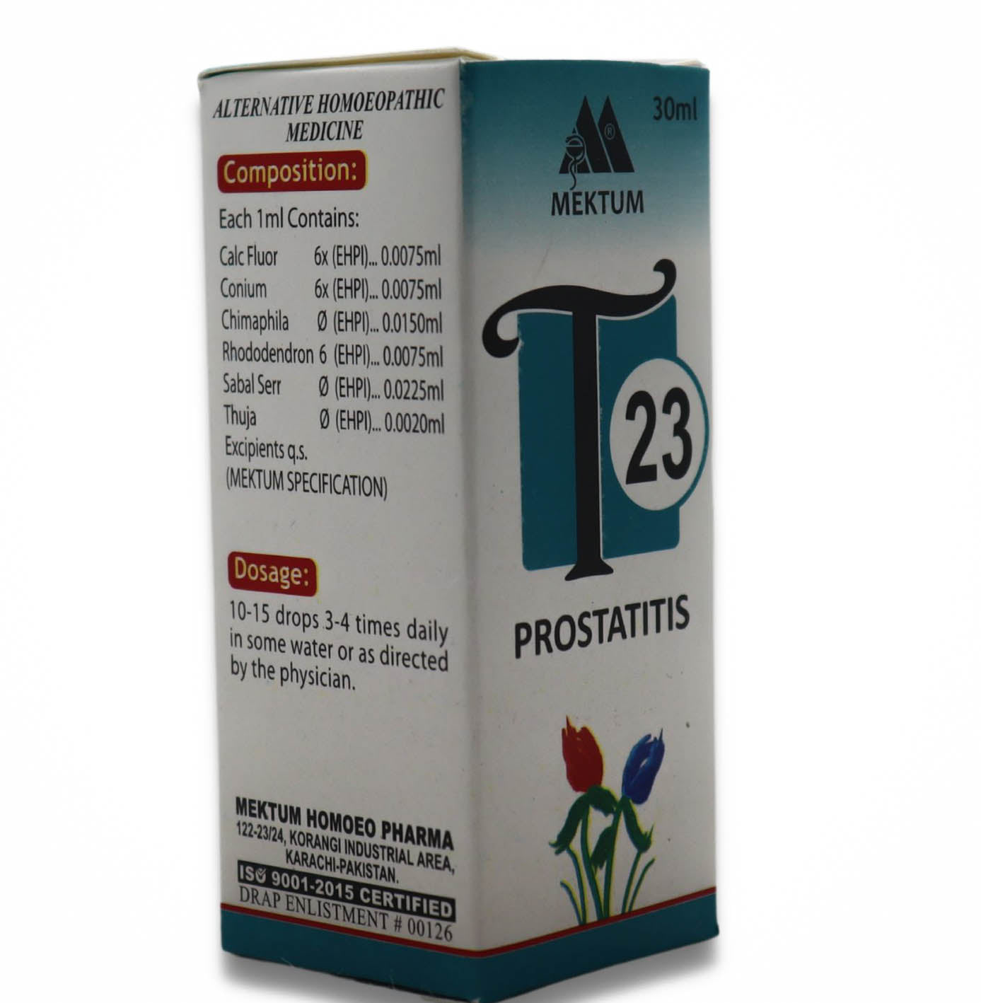 Mektum T 23 – Prostatitis