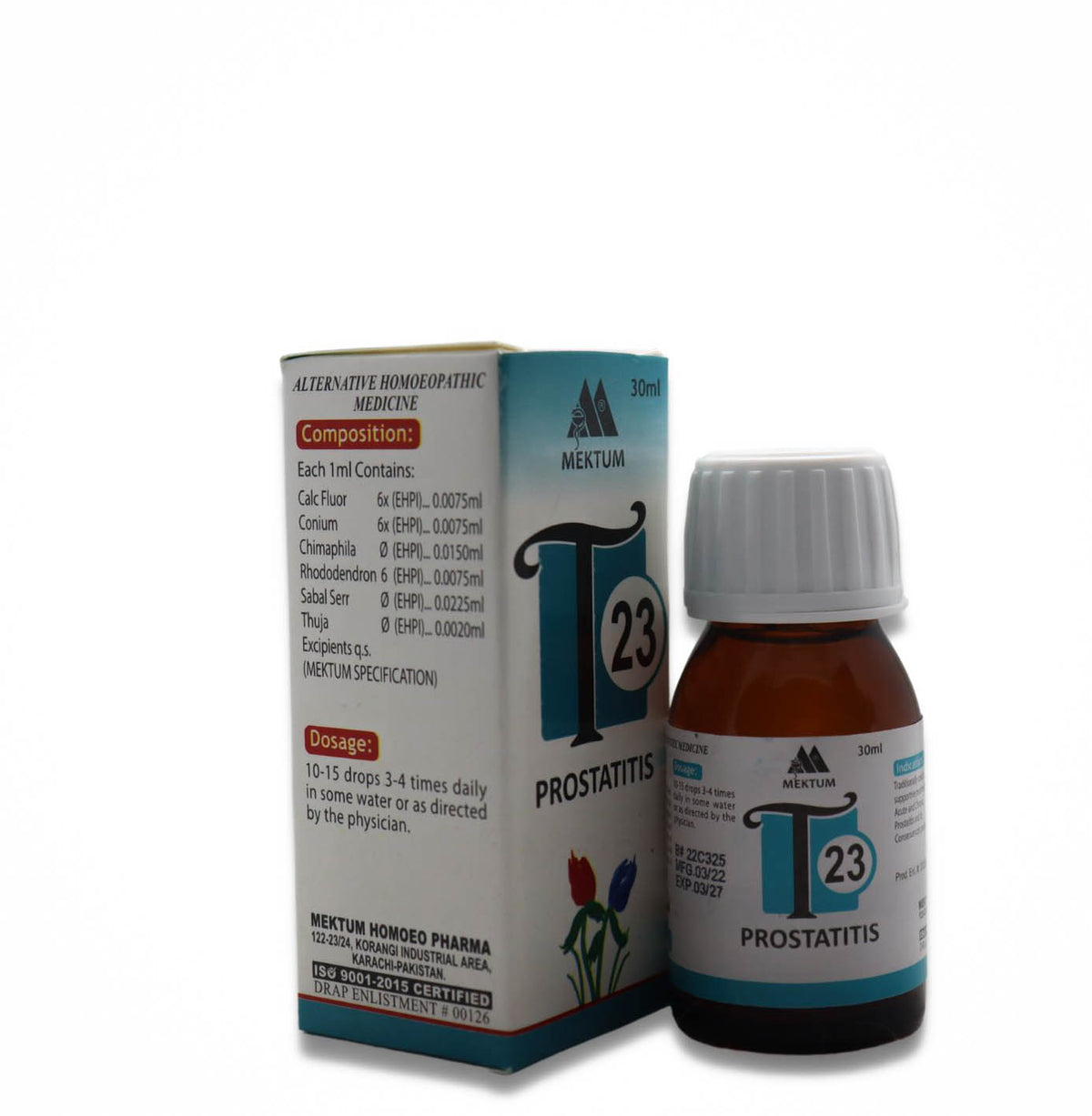 Mektum T 23 – Prostatitis