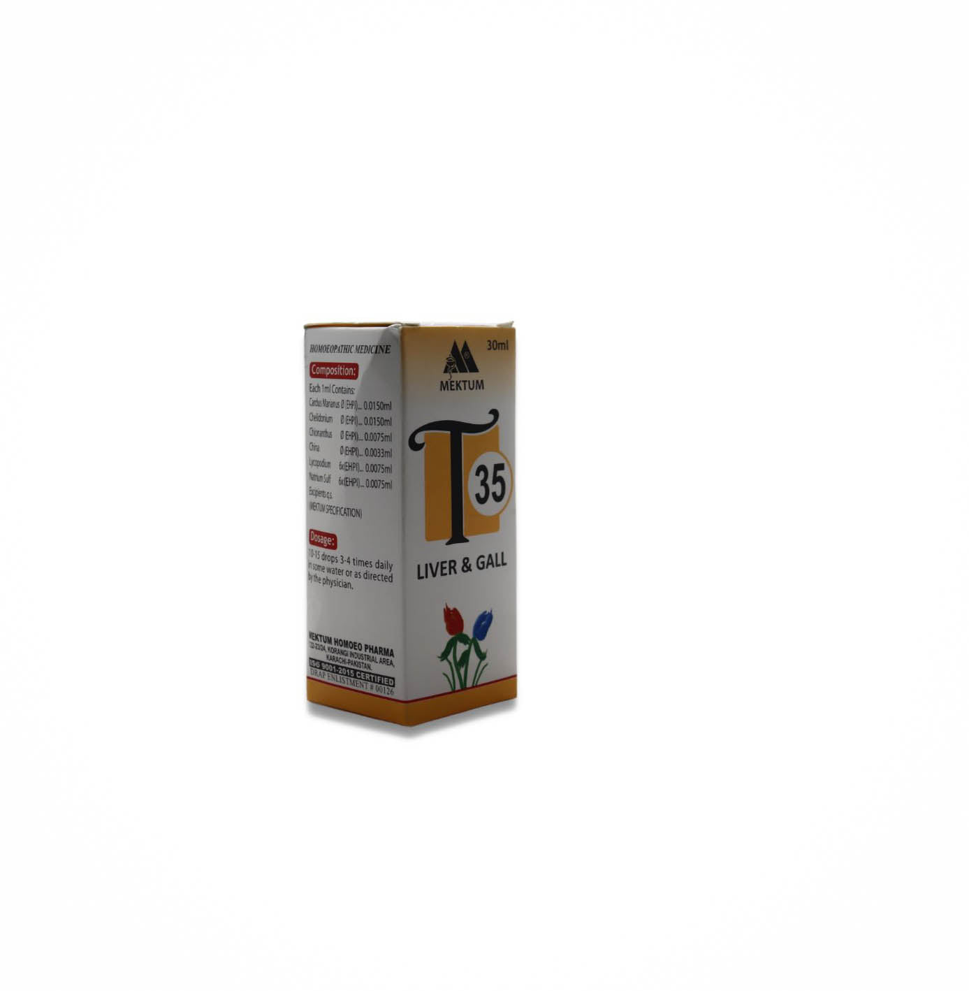 Mektum T 35 - Liver & Gall Bladder