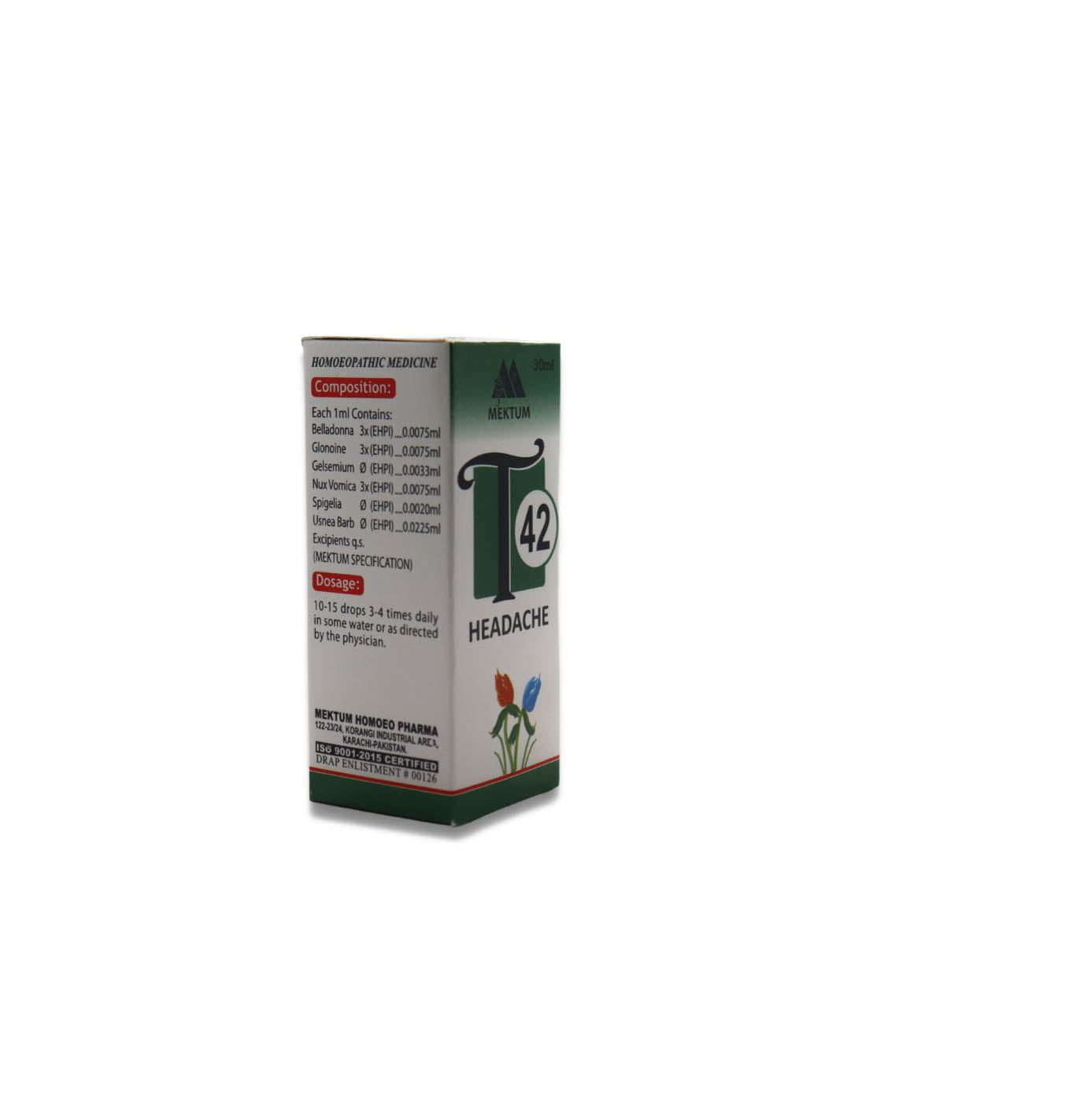 Mektum T 42 – Headache