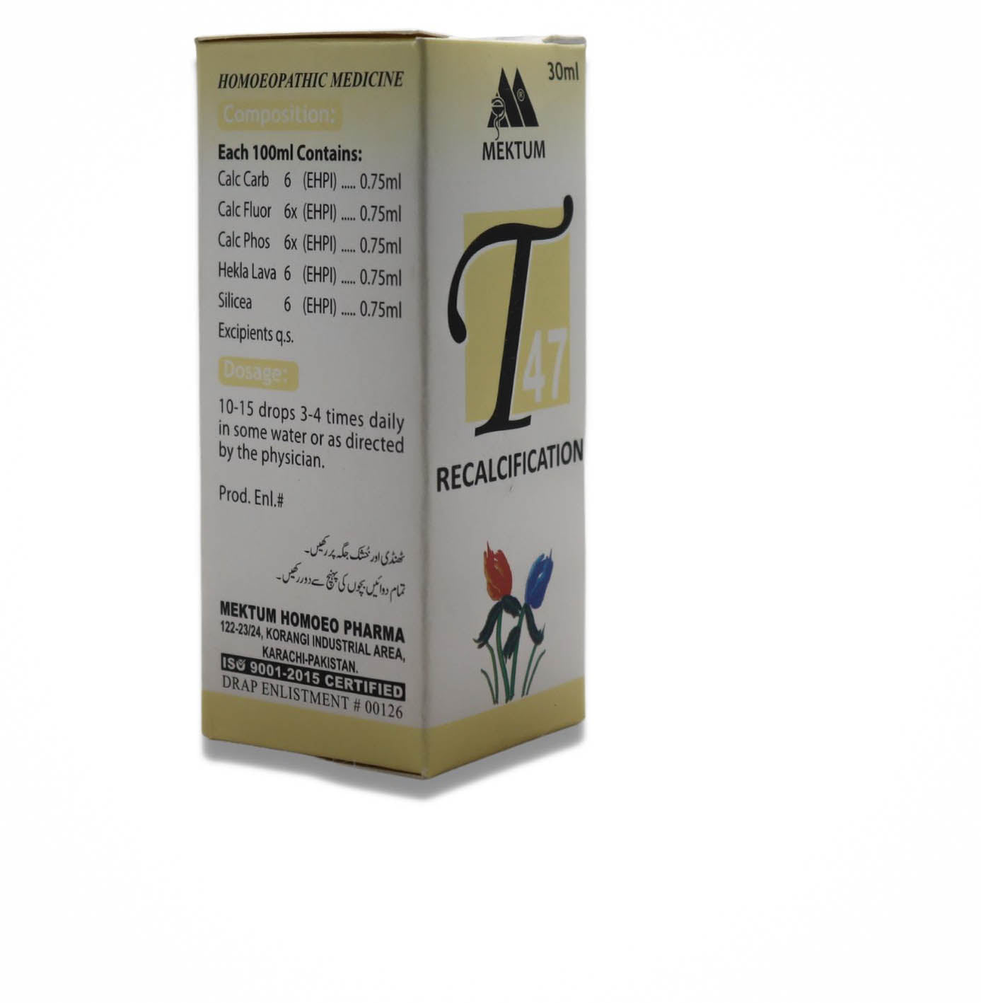 Mektum T 47 -  bone enlargement.