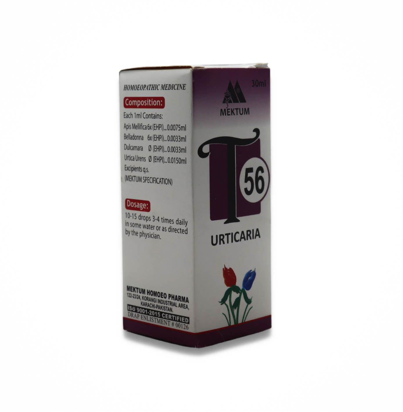 Mektum T 56 – Urticaria Drops