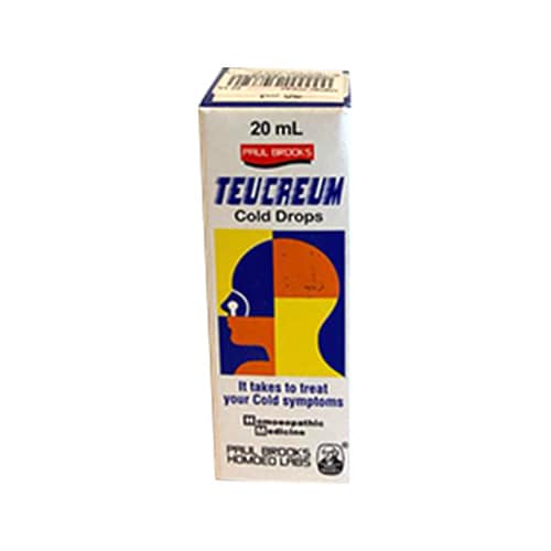 Brooks Teucol (Teucream cold) Syrup & Drops