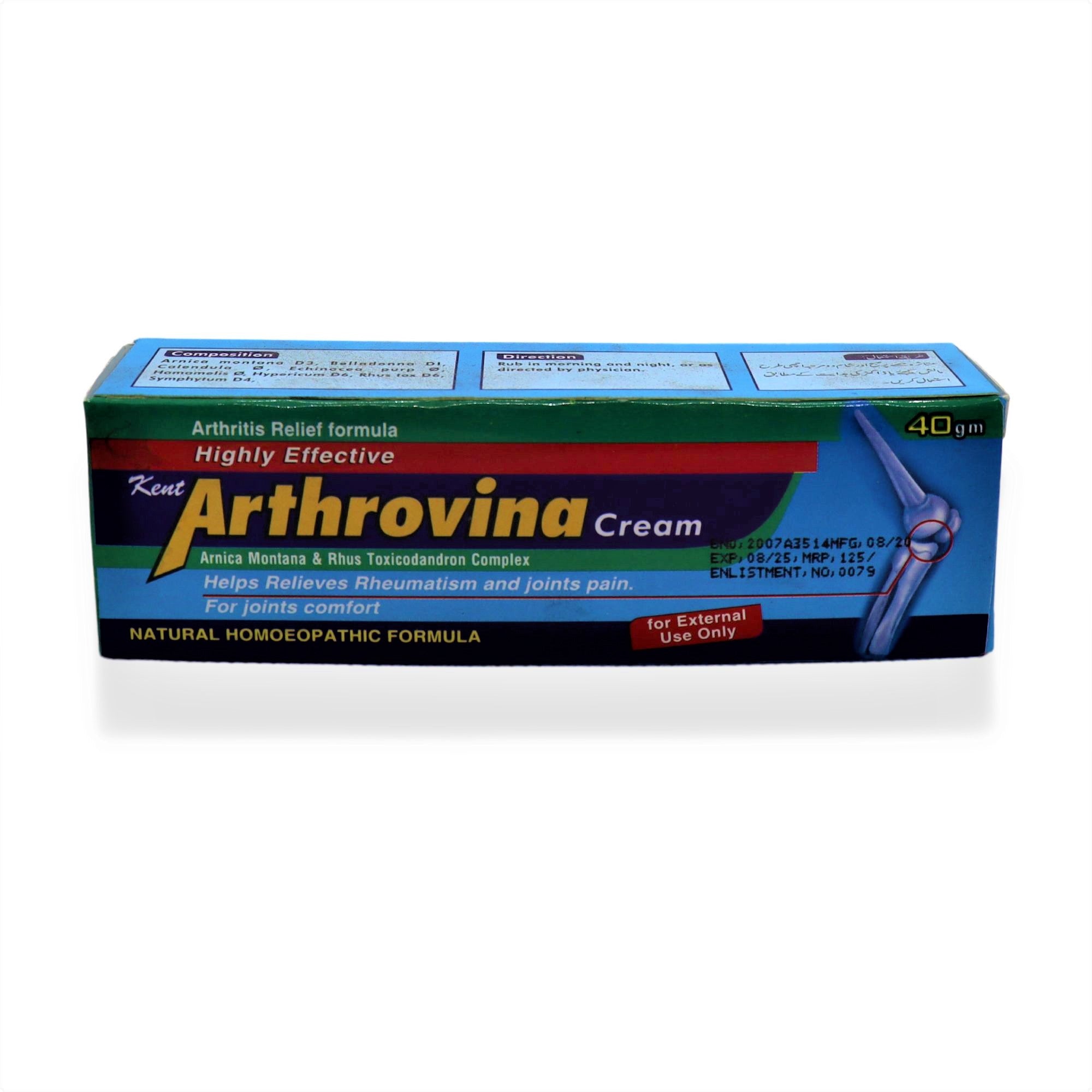 Kent Arthrovina Capsule and Cream