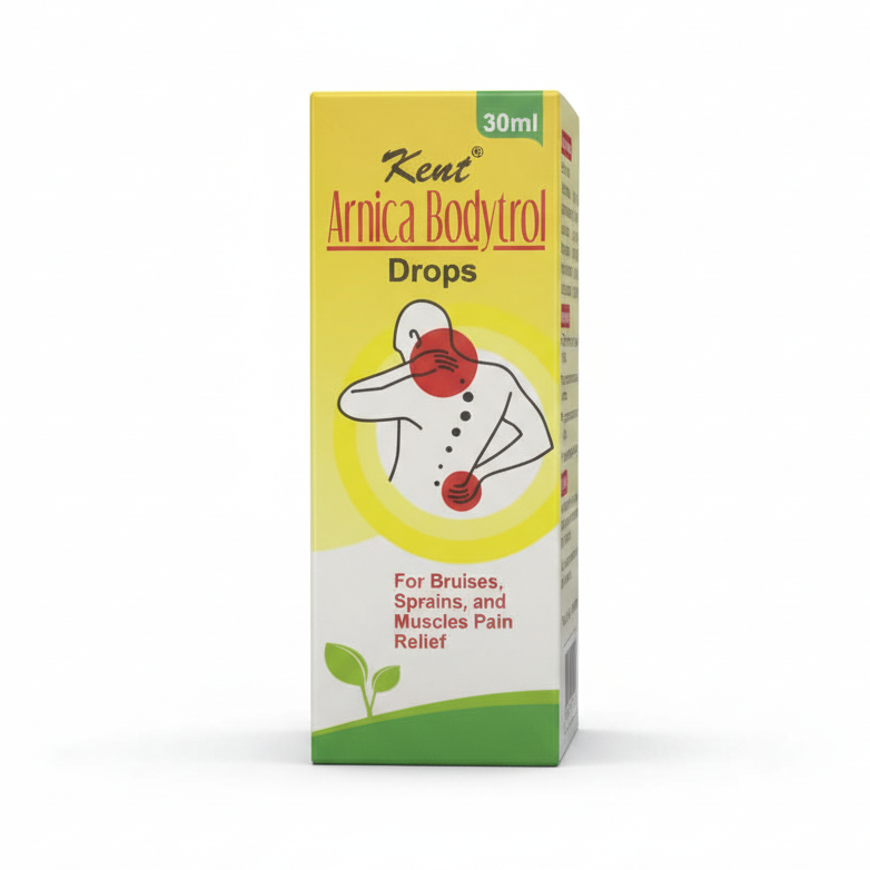 Kent Arnica Bodytrol Drops 30ml for bruises and muscle pain relief