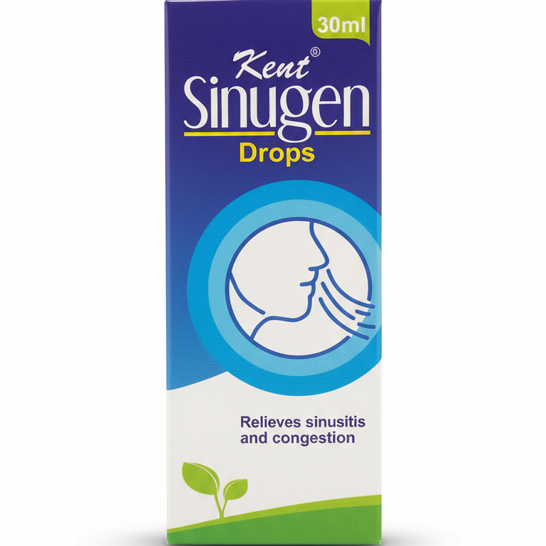 Kent Sinugen Drops - Relieves Sinusitis and Congestion (30ml)