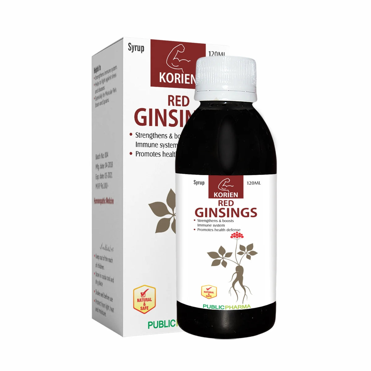Public Pharma Korien Red Ginsing Syrup
