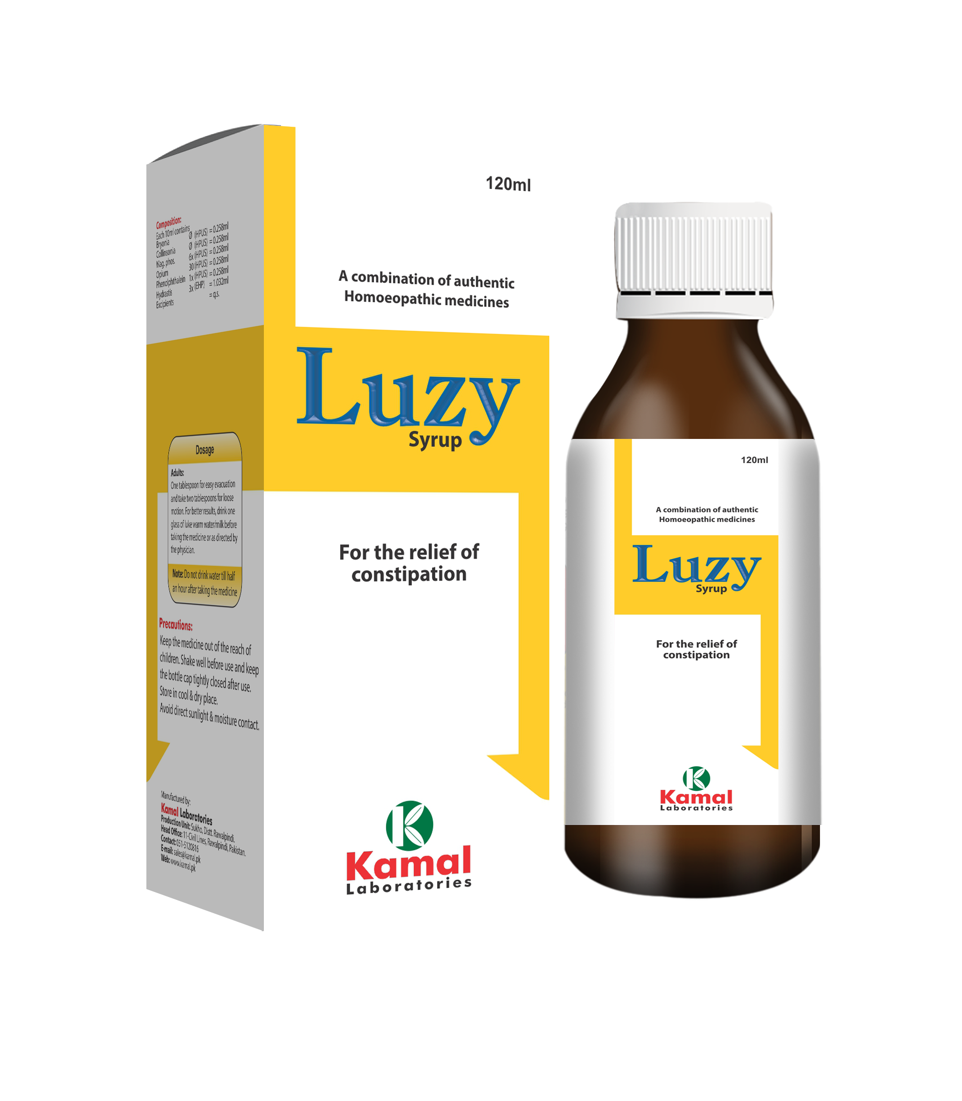 Kamal Luzy Tablets & Syrup