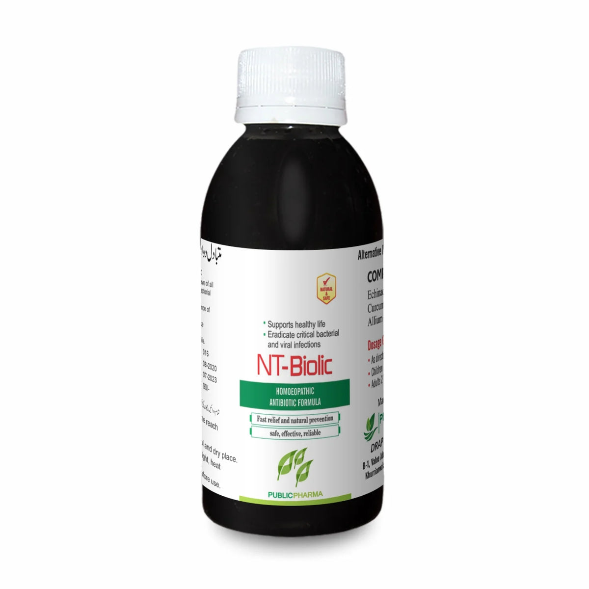 Public Pharma NT- Biolic Syrup